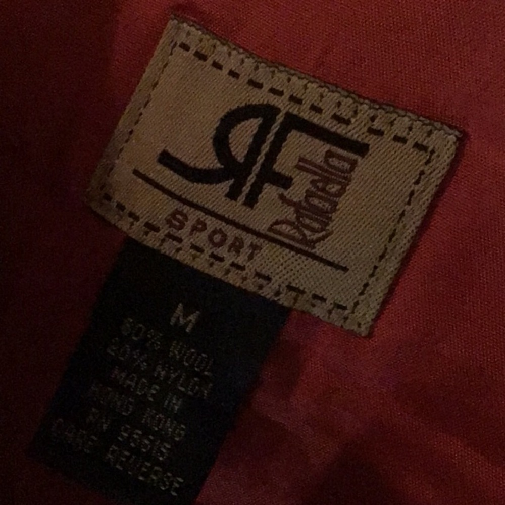 Red Button-Up Jacket - image 7